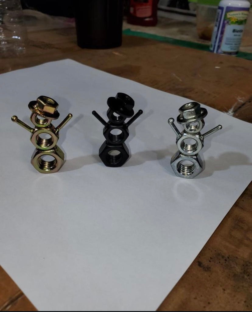 Metal Mini Snowman