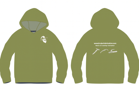 Brujosfabrication ArmyGreen Hoodie